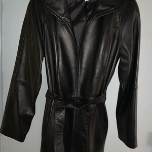 Preston & York Elegant Black Leather Jacket